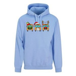 Christmas Bus Driver School Student Unisex Surf Hoodie