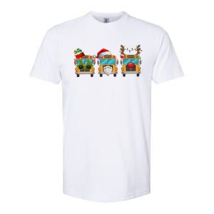 Christmas Bus Driver School Student Softstyle CVC T-Shirt