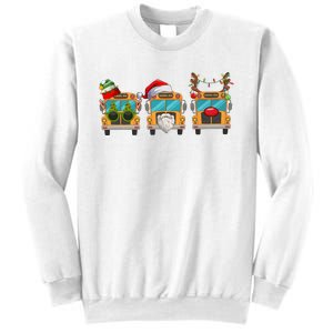 Christmas Bus Driver School Student Sweatshirt