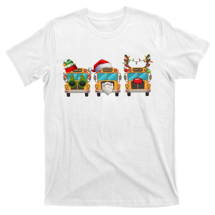 Christmas Bus Driver School Student T-Shirt