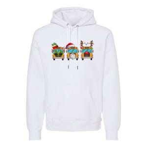 Christmas Bus Driver School Student Premium Hoodie