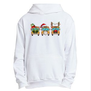 Christmas Bus Driver School Student Urban Pullover Hoodie