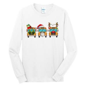 Christmas Bus Driver School Student Tall Long Sleeve T-Shirt