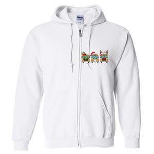 Christmas Bus Driver School Student Full Zip Hoodie