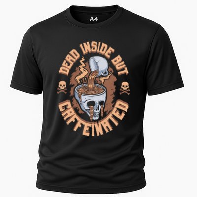 Caffeinated But Dead Inside But Caffeinated Performance Shirt