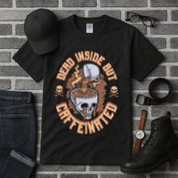 Caffeinated But Dead Inside But Caffeinated Tall T-Shirt