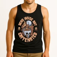 Caffeinated But Dead Inside But Caffeinated Tank Top