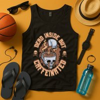Caffeinated But Dead Inside But Caffeinated Tank Top