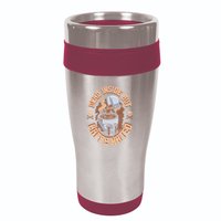 Caffeinated But Dead Inside But Caffeinated 16oz Travel Tumbler