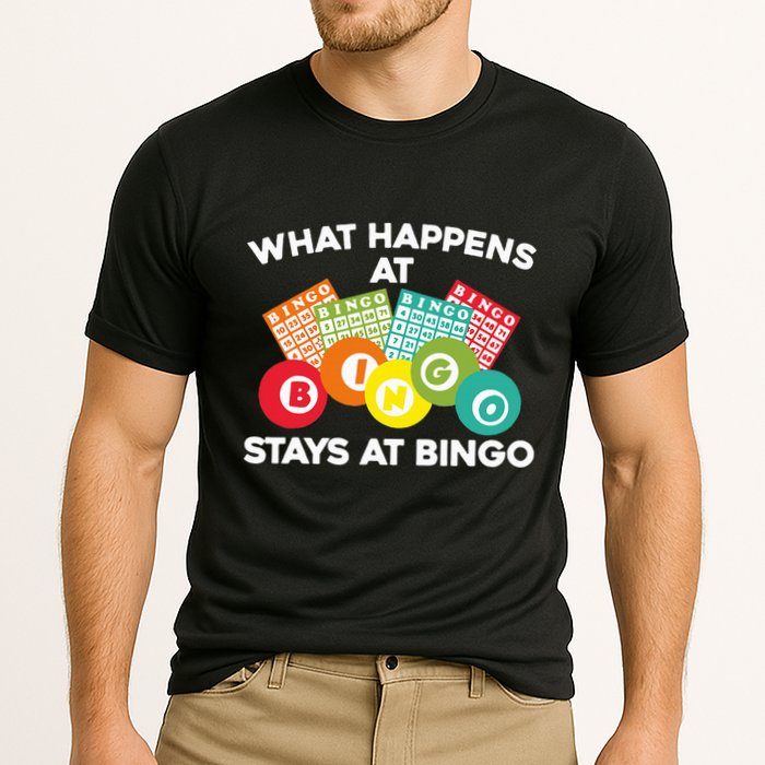 Cute Bingo Design Fun Gambling Game for Bingo Lovers Cooling Performance Crew T-Shirt