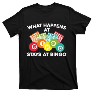 Cute Bingo Design Fun Gambling Game for Bingo Lovers T-Shirt