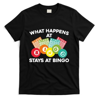 Cute Bingo Design Fun Gambling Game for Bingo Lovers T-Shirt