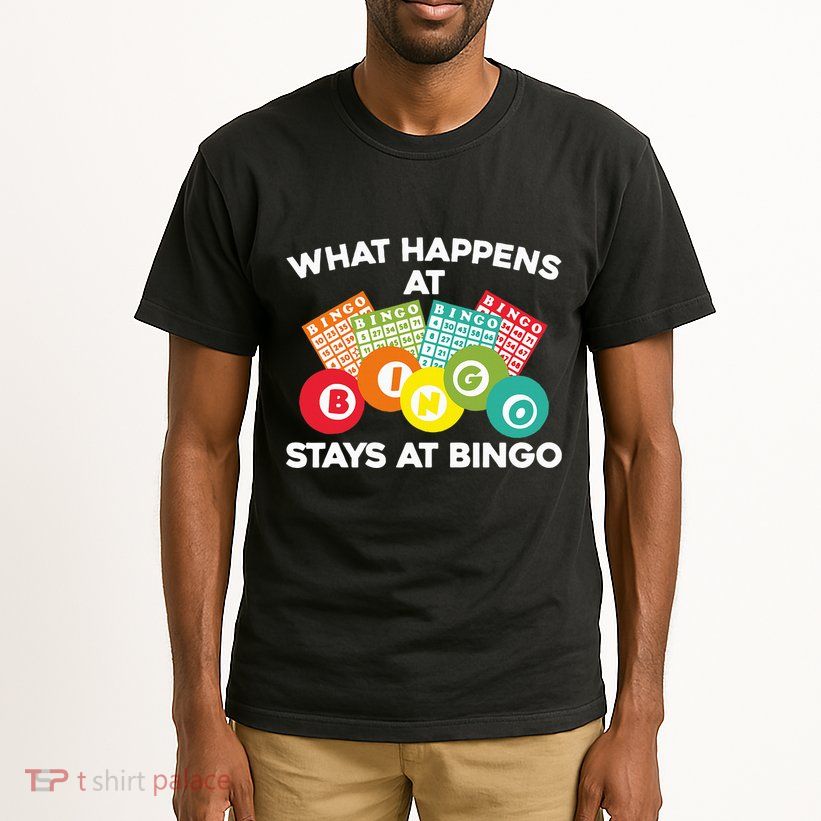 Cute Bingo Design Fun Gambling Game for Bingo Lovers Tall T-Shirt
