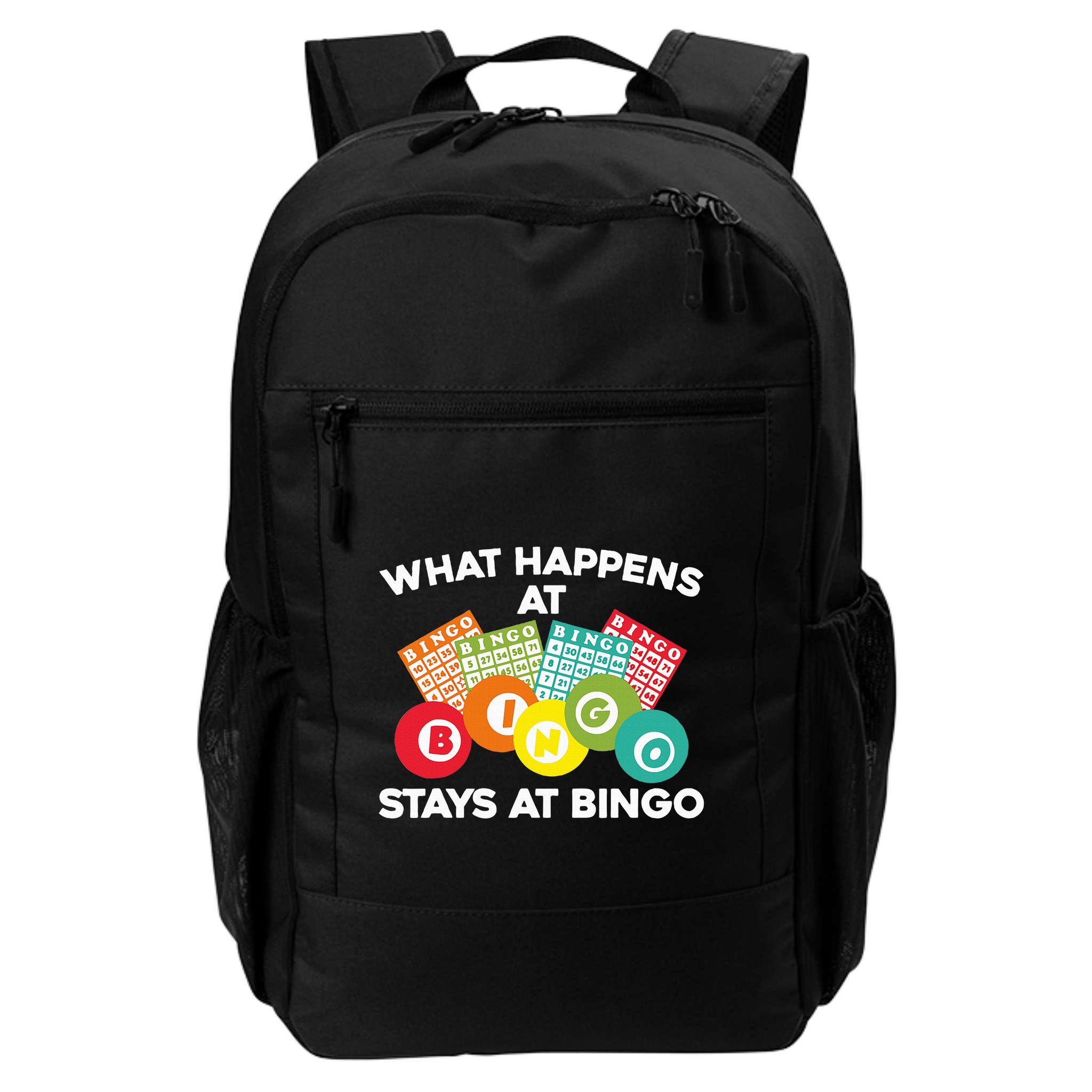 Cute Bingo Design Fun Gambling Game for Bingo Lovers Backpack