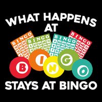 Cute Bingo Design Fun Gambling Game for Bingo Lovers 16 in Basic Backpack
