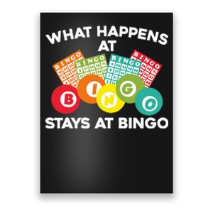 Cute Bingo Design Fun Gambling Game for Bingo Lovers Poster