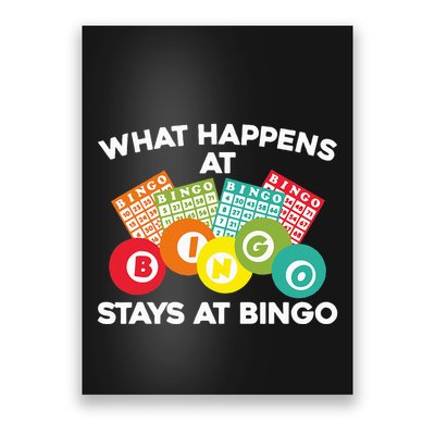 Cute Bingo Design Fun Gambling Game for Bingo Lovers Poster