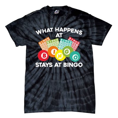 Cute Bingo Design Fun Gambling Game for Bingo Lovers Tie-Dye T-Shirt