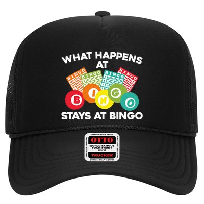 Cute Bingo Design Fun Gambling Game for Bingo Lovers Trucker Hat