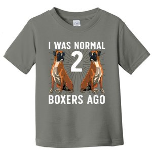 Cool Boxer Dog For Men Women Brindle Owner Trainer Dog Lover Toddler T-Shirt