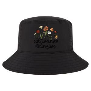 Cultivando Bilingues Dual Language Crew Bilingual Teacher Cool Comfort Performance Bucket Hat