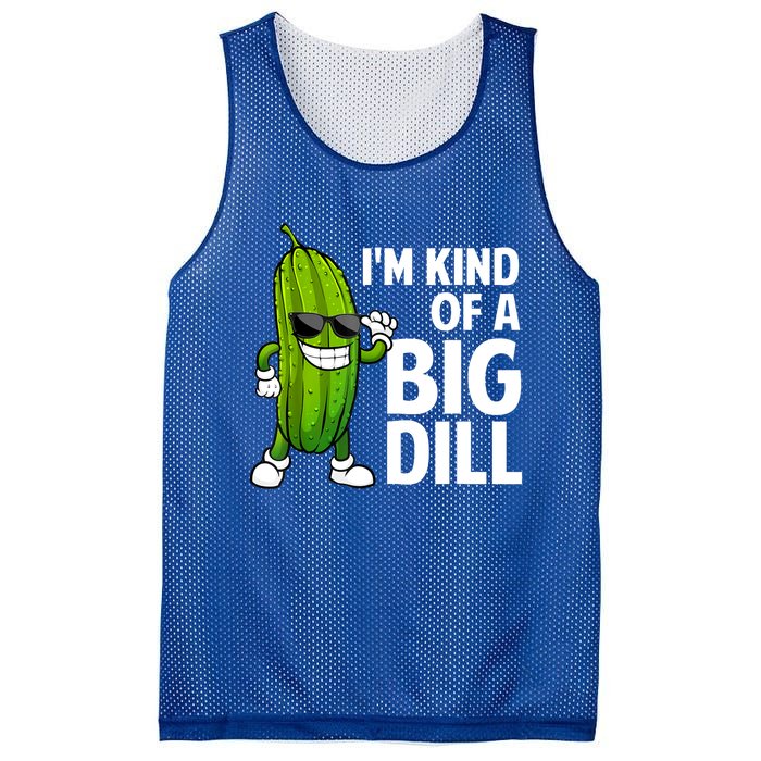 Cool Big Dill Pickle Lover Funny Pickle Gift Mesh Reversible Basketball Jersey Tank