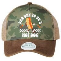 Checkered Bad Day To Be A Hot Dog 4th Of July Legacy Tie Dye Trucker Hat