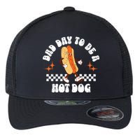 Checkered Bad Day To Be A Hot Dog 4th Of July Flexfit Unipanel Trucker Cap