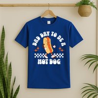 Checkered Bad Day To Be A Hot Dog 4th Of July T-Shirt