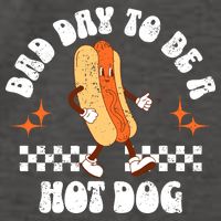 Checkered Bad Day To Be A Hot Dog 4th Of July Vector Backpack