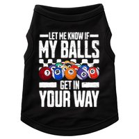 Cool Billiards Design Funny Billiard Pool Player Gift Doggie Tank