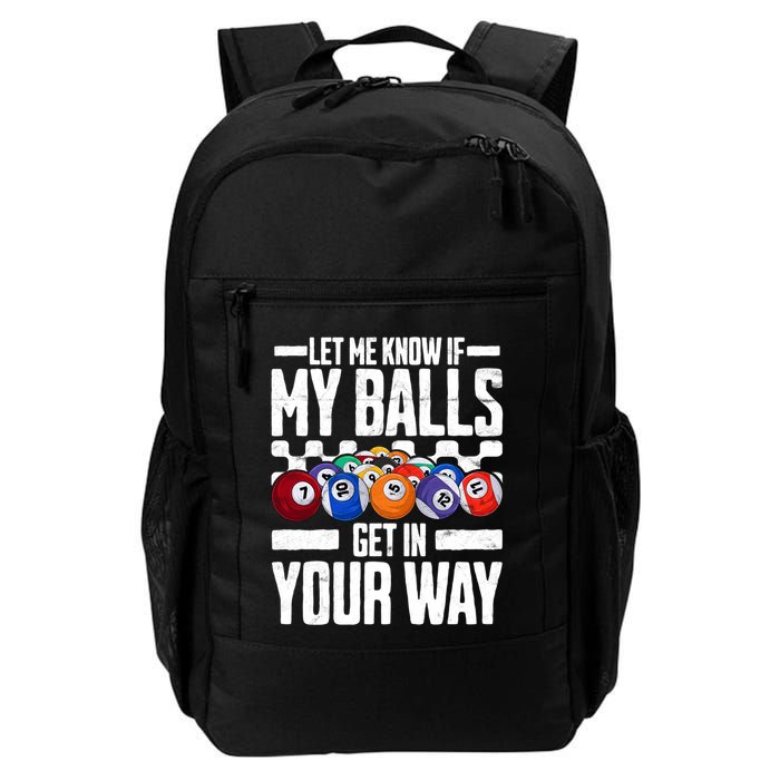 Cool Billiards Design Funny Billiard Pool Player Gift Backpack
