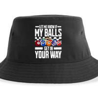Cool Billiards Design Funny Billiard Pool Player Gift Sustainable Bucket Hat