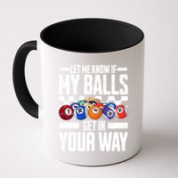 Cool Billiards Design Funny Billiard Pool Player Gift Mug
