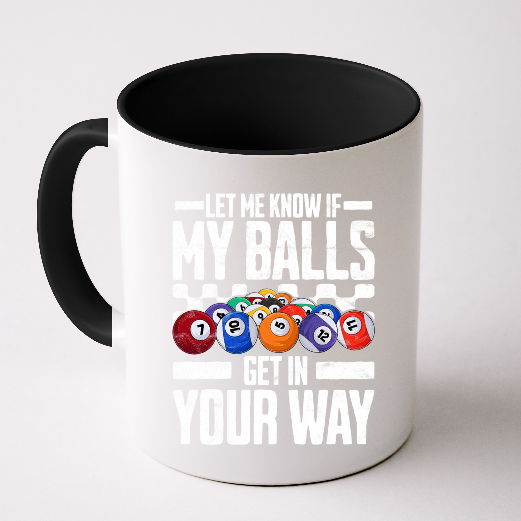 Cool Billiards Design Funny Billiard Pool Player Gift Mug