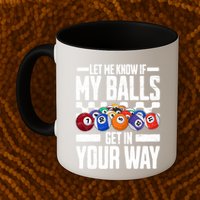 Cool Billiards Design Funny Billiard Pool Player Gift Mug
