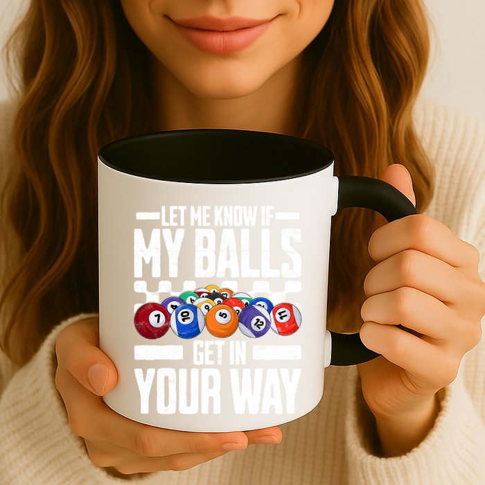 Cool Billiards Design Funny Billiard Pool Player Gift Mug