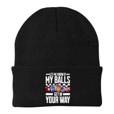 Cool Billiards Design Funny Billiard Pool Player Gift Beanie