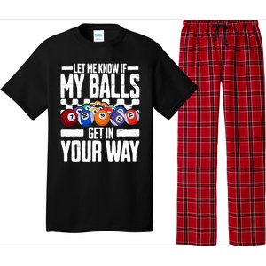 Cool Billiards Design Funny Billiard Pool Player Gift Pajama Set