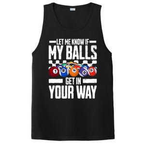 Cool Billiards Design Funny Billiard Pool Player Gift PosiCharge Competitor Tank