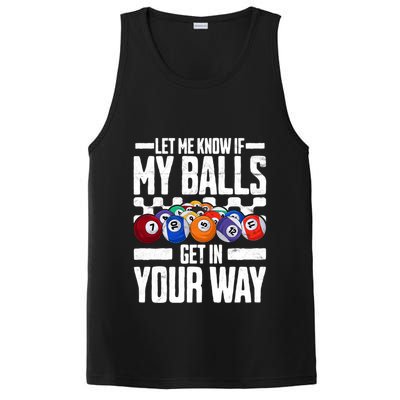Cool Billiards Design Funny Billiard Pool Player Gift PosiCharge Competitor Tank