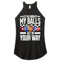 Cool Billiards Design Funny Billiard Pool Player Gift Women's Perfect Tri Rocker Tank