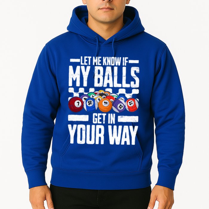 Cool Billiards Design Funny Billiard Pool Player Gift Hoodie
