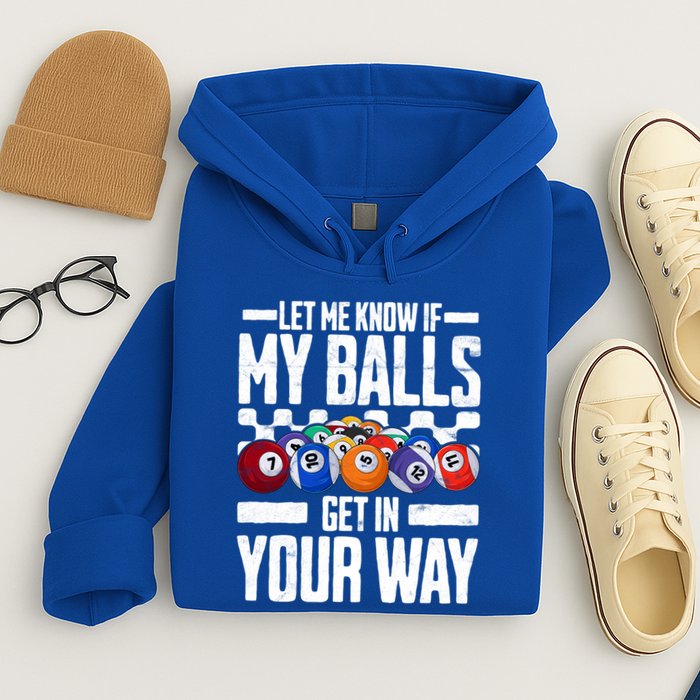 Cool Billiards Design Funny Billiard Pool Player Gift Hoodie