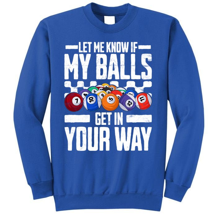 Cool Billiards Design Funny Billiard Pool Player Gift Sweatshirt