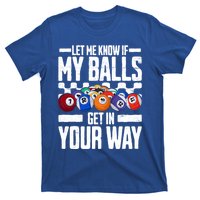 Cool Billiards Design Funny Billiard Pool Player Gift T-Shirt