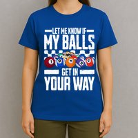 Cool Billiards Design Funny Billiard Pool Player Gift T-Shirt