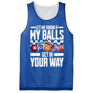 Cool Billiards Design Funny Billiard Pool Player Gift Mesh Reversible Basketball Jersey Tank