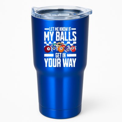 Cool Billiards Design Funny Billiard Pool Player Gift Tumbler