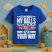 Cool Billiards Design Funny Billiard Pool Player Gift Toddler T-Shirt